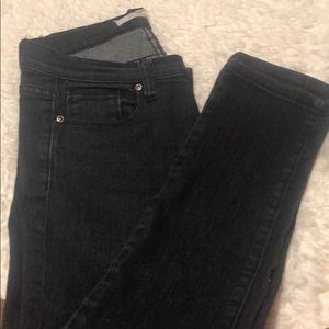 21 denim dark blue jeggings